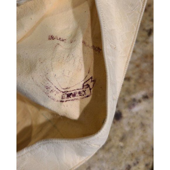 Vintage Antique? Size XS 6 Ivory 26" Long Formal Opera Gloves France Buttons - Picture 12 of 16